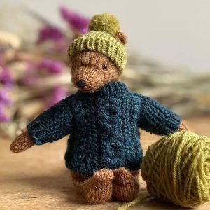 Handmade Knitted Bear